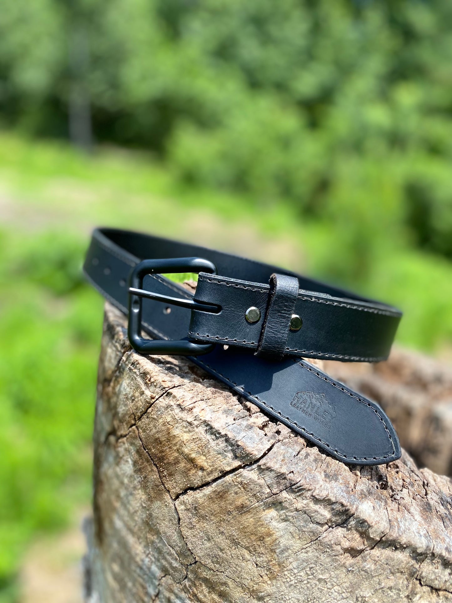 Blackout with stitching