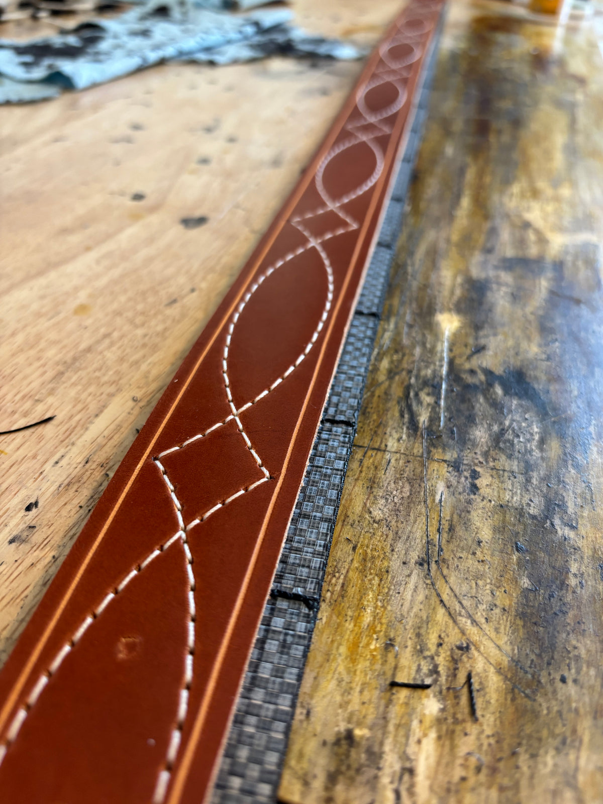 Custom Leather Outer Gun belts