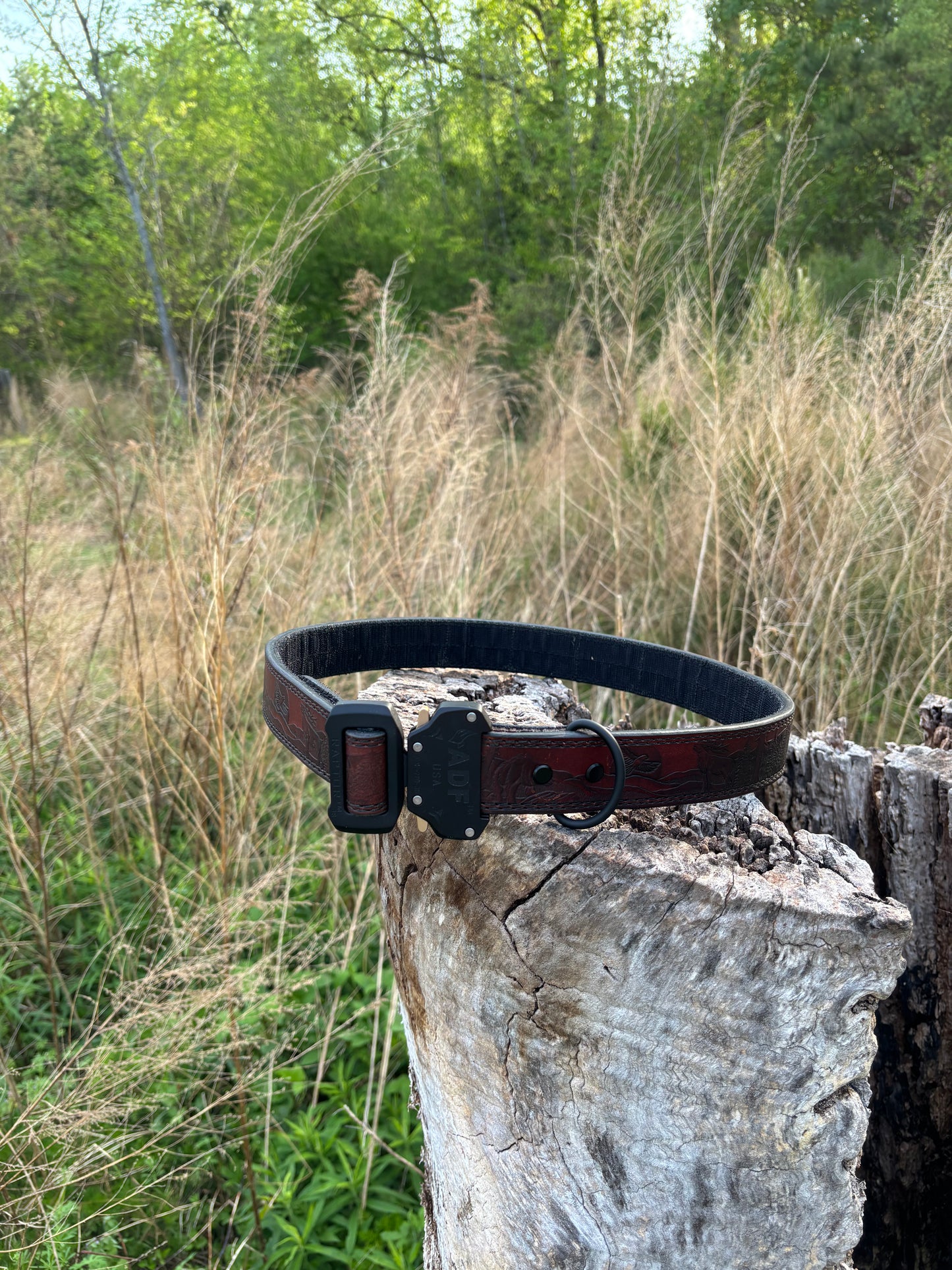 Custom Leather Outer Gun belts