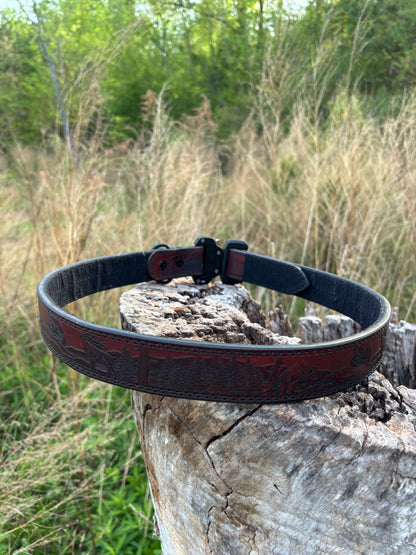 Custom Leather Outer Gun belts