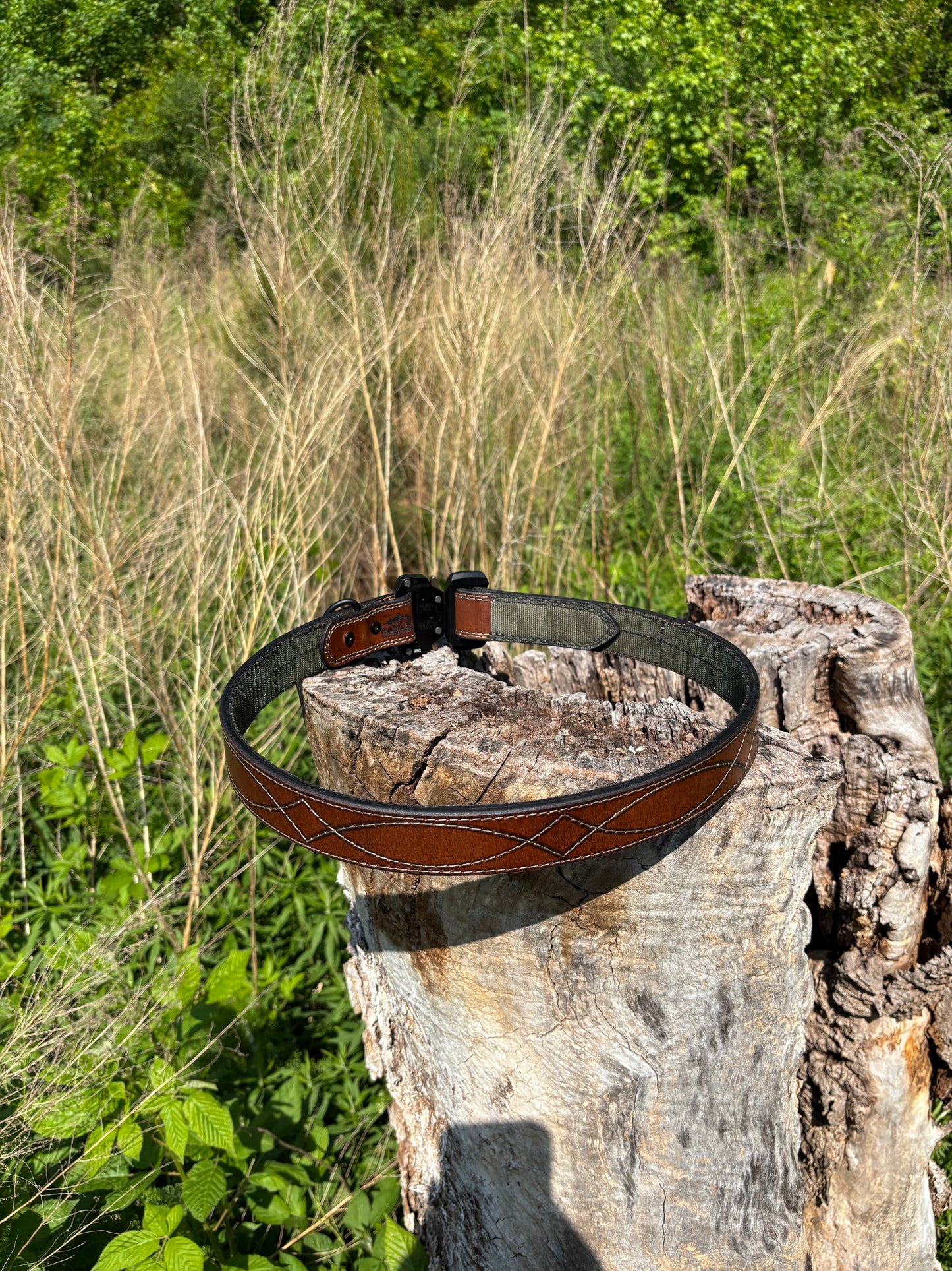 Custom Leather Outer Gun belts
