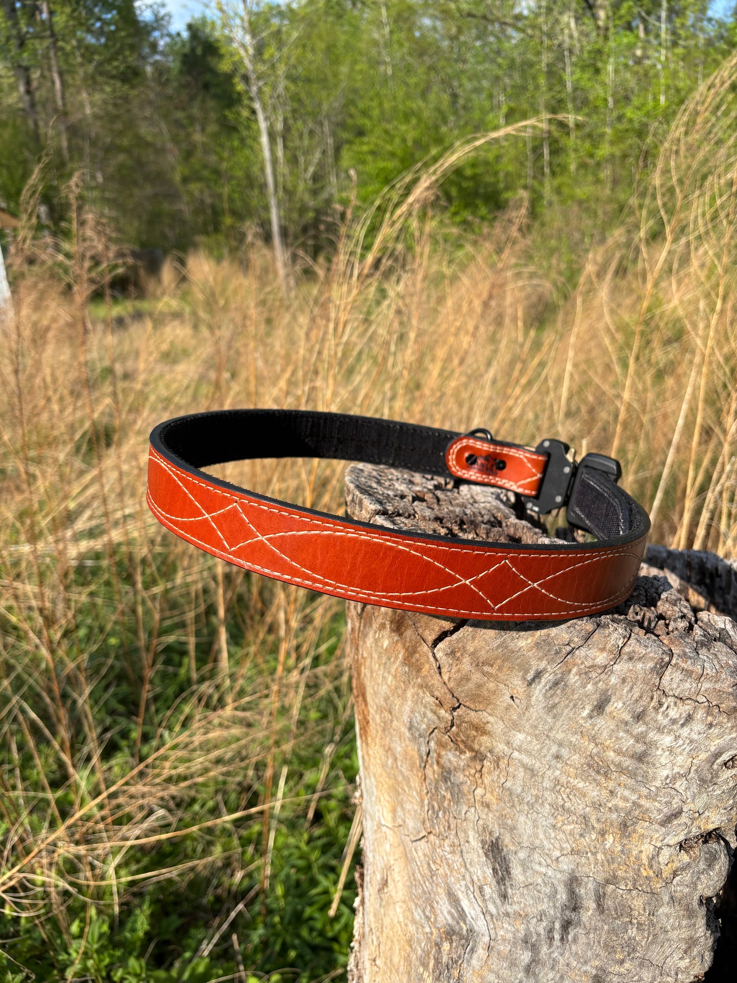Custom Leather Outer Gun belts